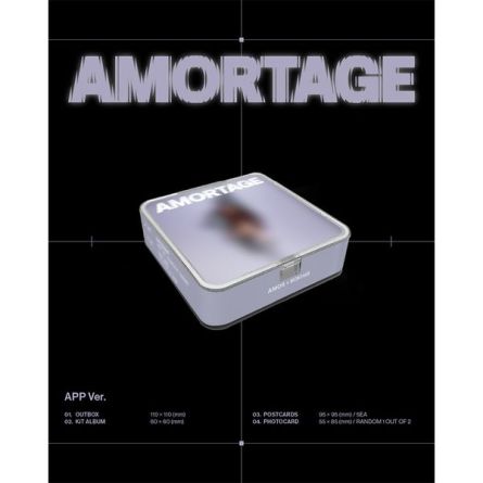 [KiT] JISOO - AMORTAGE - Mini Album (APP ver.)