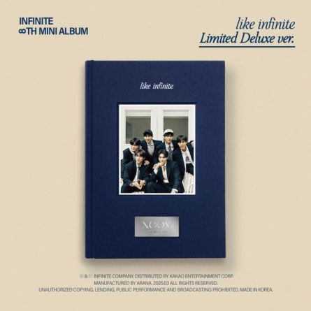 [LIMITED] INFINITE - like infinite (Deluxe ver.) - Mini Album Vol.8