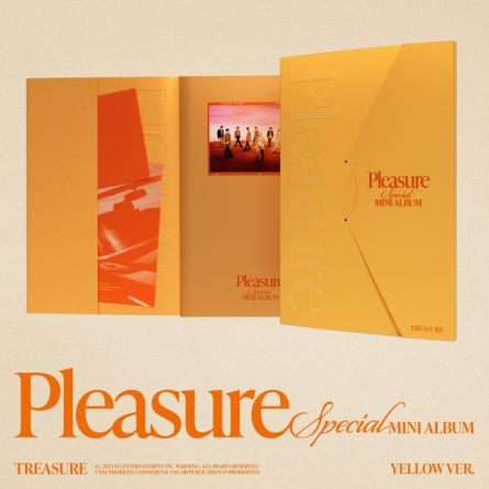 TREASURE - PLEASURE - Special Mini Album (YELLOW Ver.)