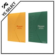 [SET BONUS YG SELECT] TREASURE - PLEASURE - Special Mini Album (YELLOW + GREEN Ver.)