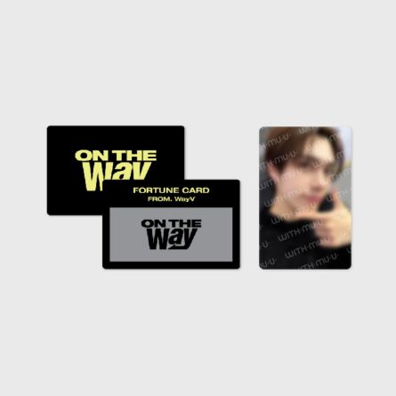 WayV - ON THE Way 2025 Concert - FORTUNE SCRATCH CARD