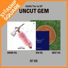 [SET BONUS STSQ] KiiiKiii - UNCUT GEM - EP Album Vol.1