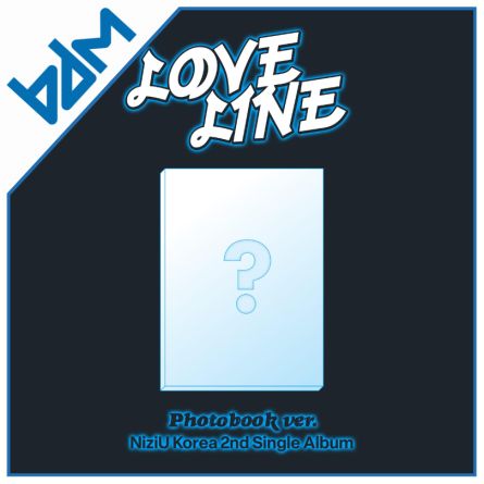 [POB BDM] NiziU - LOVE LINE - Single Album Vol.2 (Photobook Ver.)