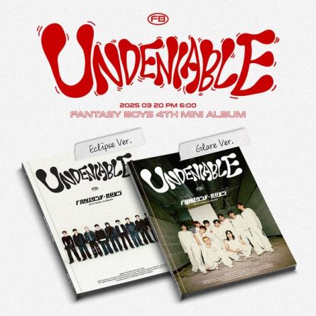 FANTASY BOYS - UNDENIABLE - Mini Album Vol.4