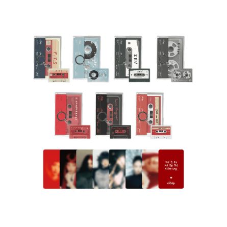 JENNIE - Ruby - Cassette Tape Keyring 
