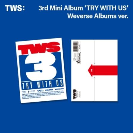 [WEVERSE] TWS - TRY WITH US - Mini Album Vol.3
