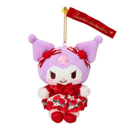 SANRIO - Kuromi - Peluche "Ichigo Newspaper 50th Anniversary"