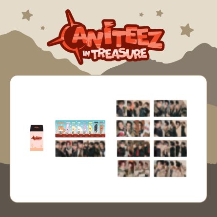 ATEEZ - ANITEEZ IN TREASURE - TRADING CARD