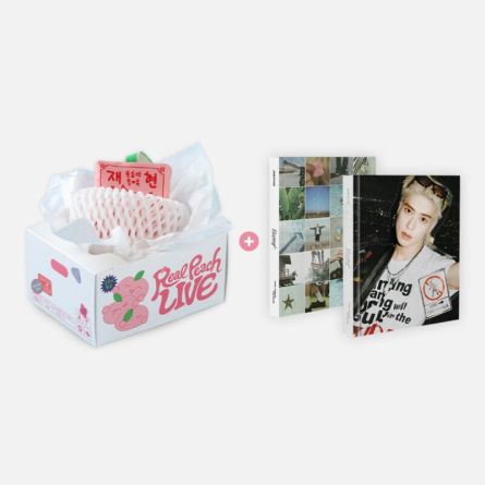 JAEHYUN (NCT) - THE 1ST PHOTOBOOK FROM J : LOVE ACROSS THE MILES + Real Peach LIVE