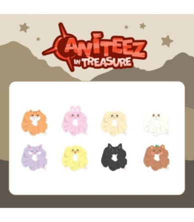 ATEEZ - ANITEEZ IN TREASURE - PLUSH SRUNCHIE