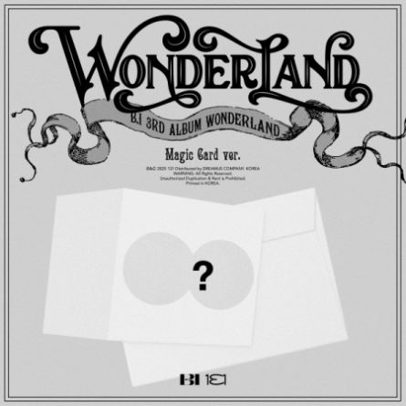 [MAGIC CARD] B.I - WONDERLAND - Album Vol.3