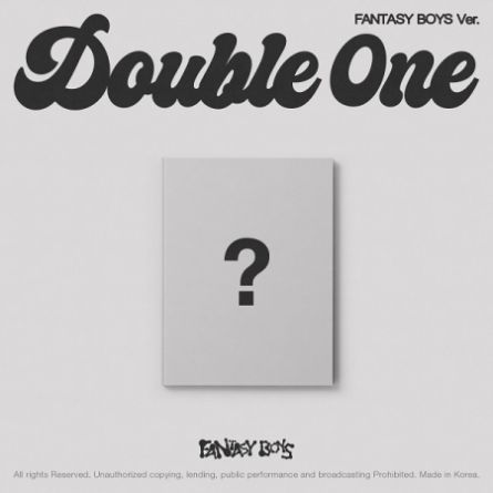 Double 0ne - Xpert (Fantasy Boys ver.) - Mini Album Vol.1