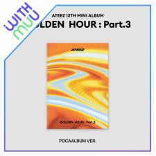 [POB WM] ATEEZ - GOLDEN HOUR : Part.3 - Mini Album Vol.12 (POCA ver.)