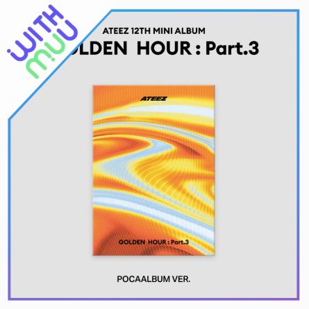 [POB WM] ATEEZ - GOLDEN HOUR : Part.3 - Mini Album Vol.12 (POCA ver.)