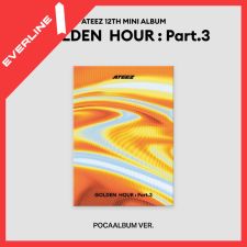 [POB Everline] ATEEZ - GOLDEN HOUR : Part.3 - Mini Album Vol.12 (POCA ver.)