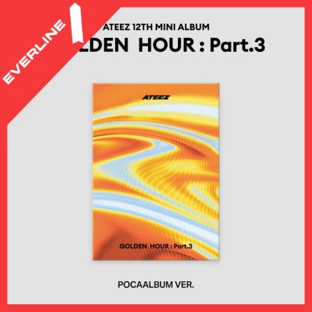 [POB Everline] ATEEZ - GOLDEN HOUR : Part.3 - Mini Album Vol.12 (POCA ver.)