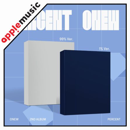[POB AM] ONEW - PERCENT - Album Vol.2 (Photobook Ver.)