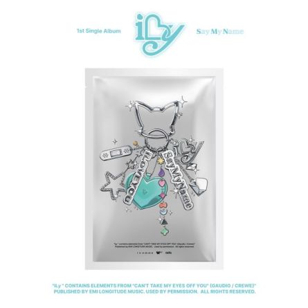 [QR] SAY MY NAME - iLy - Single Album Vol.1 (KEY RING Ver.)