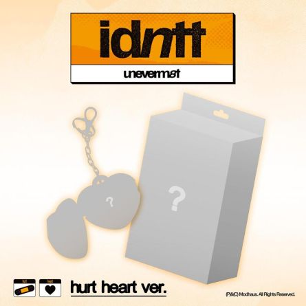 [LIMITED] idntt - unevermet - Mini Album Vol.1 (hurt heart Ver.) 