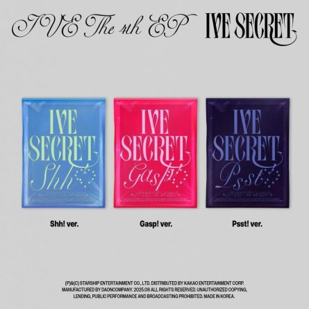 IVE - IVE SECRET - Mini Album Vol.4
