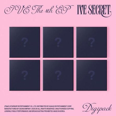 [DIGI] IVE - IVE SECRET - Mini Album Vol.4