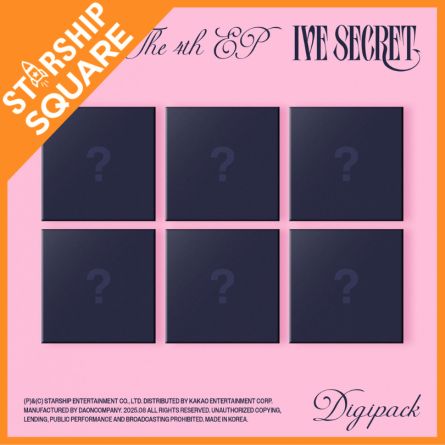 [BONUS STSQ] IVE - IVE SECRET - Mini Album Vol.4 (Digipack Ver.)