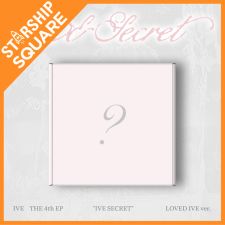[BONUS STSQ] IVE - IVE SECRET - Mini Album Vol.4 (LOVED IVE Ver.)