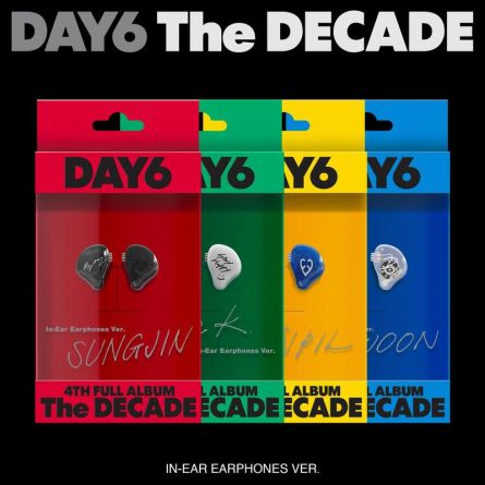 [EARPHONES] DAY6 - The DECADE - Album Vol.4 (In-Ear Earphones Ver.)