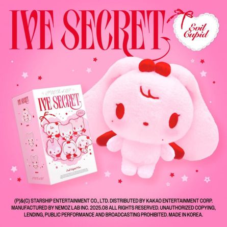 [LIMITED PLUSH] IVE - IVE SECRET - Mini Album Vol.4 (EVIL CUPID ver.)