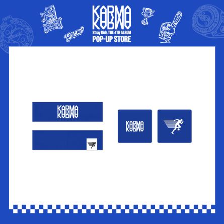 Stray Kids - [KARMA] Pop-Up Store - Head Band & Sweat Band Set