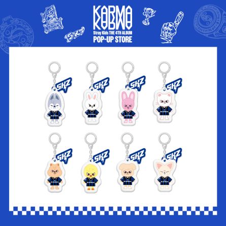Stray Kids - [KARMA] Pop-Up Store - SKZOO YinYang Keyring