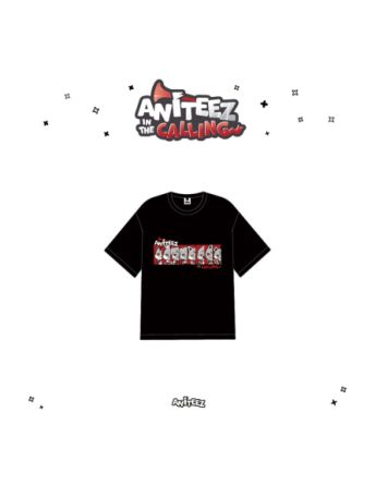 ATEEZ - ATEEZ x ANITEEZ IN THE CALLING MD - BLACK T-SHIRTS