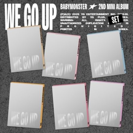 BABYMONSTER - WE GO UP - Mini Album Vol.2 (PATTERN ver.)