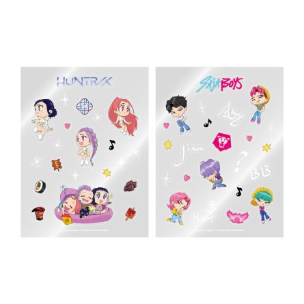 KPOP DEMON HUNTERS - Official Lightstick Deco Sticker Pack