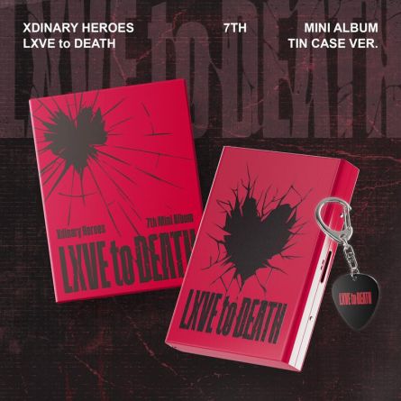 [NFC] Xdinary Heroes - LXVE to DEATH - Mini Album Vol.7 (Tin Case ver.)