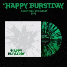 [LP] SEVENTEEN - HAPPY BURSTDAY - Album Vol.5 (Black Splatter & Evergreen Color)