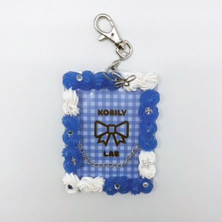 KOBILY LAB - Photocard Holder (Bleu et Blanc)