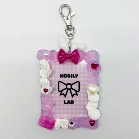 KOBILY LAB - Photocard Holder (Lapin rose)