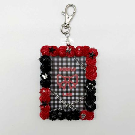 KOBILY LAB - Photocard Holder (Noir & Rouge)