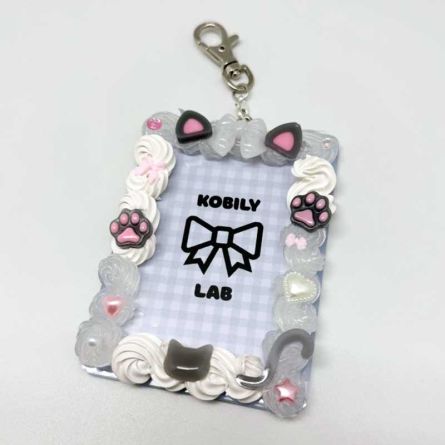 KOBILY LAB - Photocard Holder (Chat noir)