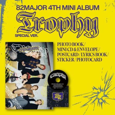 82MAJOR - Trophy - Mini Album Vol.4 (Special Ver.)