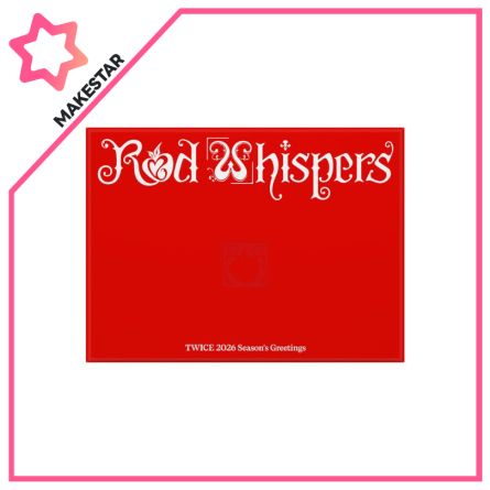 [POB MS] TWICE - 2026 SEASON'S GREETINGS - Red Whispers