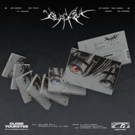 [QR] CLOSE YOUR EYES - blackout - Mini Album Vol.3 (eyes ver.)