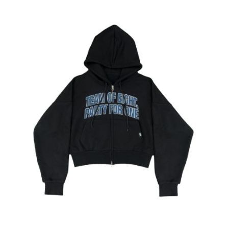 ATEEZ - 8 ROOM POP UP MD - CROP ZIP UP HOODIE