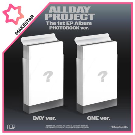 [SET POB MS] ALLDAY PROJECT - ALLDAY PROJECT - EP Album Vol.1 (Photobook Ver.)