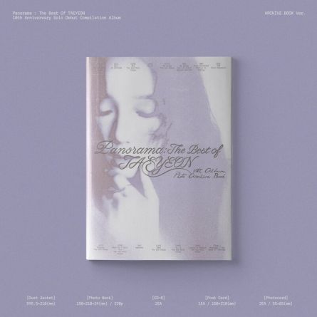 TAEYEON - Panorama : The Best of TAEYEON - Album (ARCHIVE BOOK Ver.)
