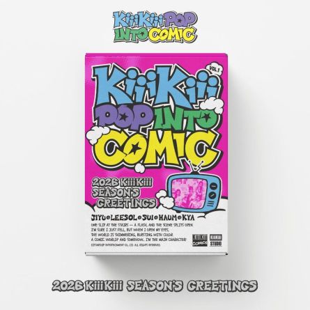 KiiiKiii - 2026 SEASON'S GREETINGS - KiiiKiii POP INTO COMIC