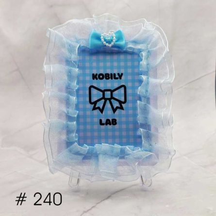 KOBILY LAB - Toploader - Dentelle (Bleu ver.)