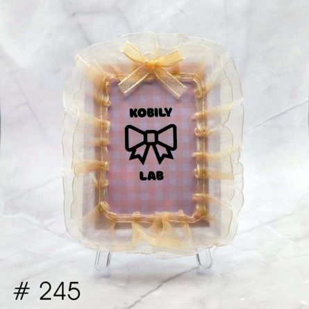 KOBILY LAB - Toploader - Dentelle (Dorée ver.)