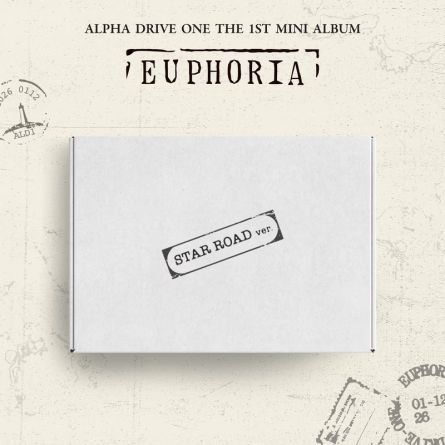 [BOX] ALPHA DRIVE ONE - EUPHORIA - Mini Album Vol.1 (STAR ROAD Ver.)